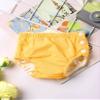 Yartina Baby Reusable Swim Diaper for Boys Girls Washable Adjustable Diaper Covers Bloomer Swimsuit Yellow 9-12 Months view 3