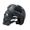 PJ Tactical Protective Helmet and Skull Mask Set, with Adjustable Full-Face Protective Mask Suitable for Such As Paintball Shooting, CS Games, Costume Parties Fast Helmet view 3