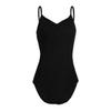 Sywiyi Women's Criss Cross Ballet Dance Costume Gymnastics Leotard Tank Top Camisole Bodysuit Dancewear Black X-Large view 4
