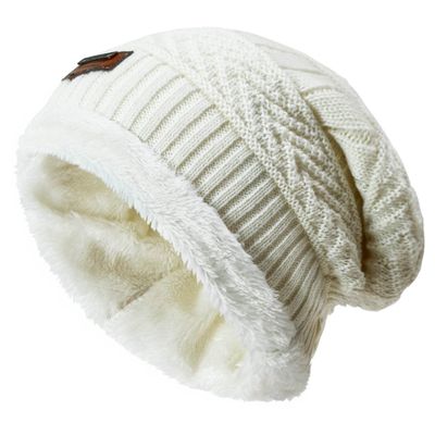 HINDAWI Winter Knit Beanie Hats for Girls Warm Snow Windproof Hat Children Slouchy Skull Cap for Kids Youth (5-14 Years)
