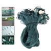 6.5FT x 33FT Green Fishing Gill Nets Beach Seine Drag Nets Hand Made Fishing Equipment Trammel Net with PVC Foam Float Bobbers and Lead Sinkers view 1