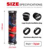 CNC Silicone Bike Grips, Silicone MTB Grips, Silica Gel Handlebar Grips for Mountain Bike/BMX/Bicycle. view 2