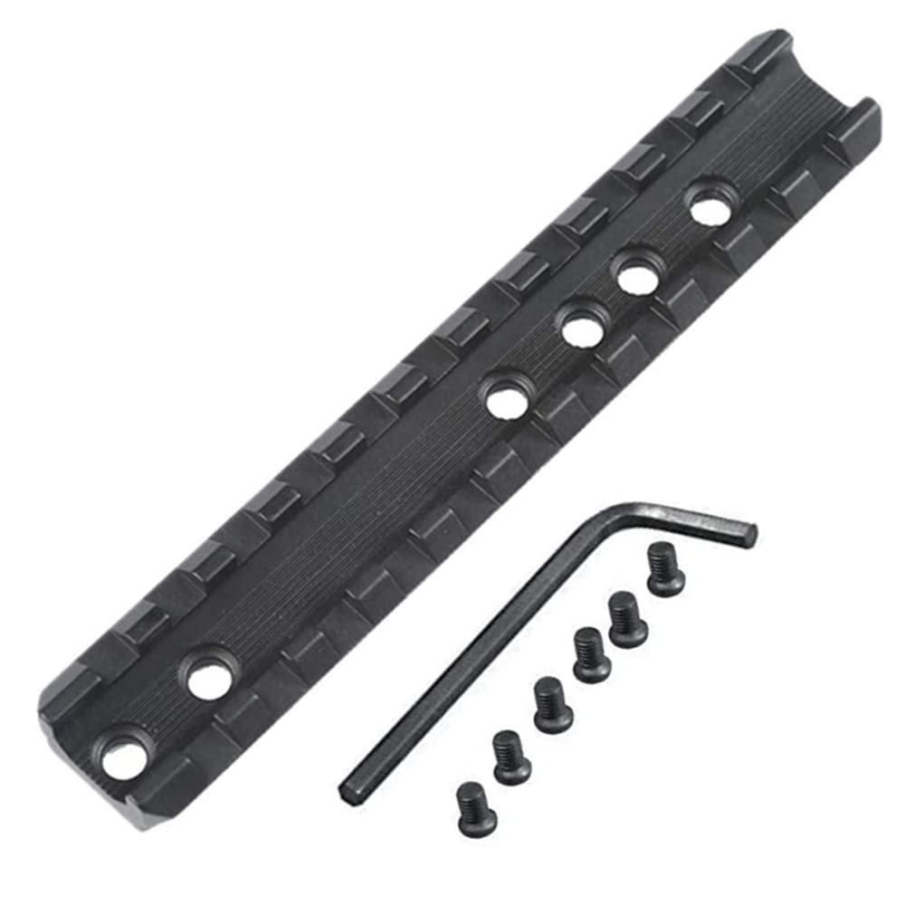 CAJOAUIS Marlin Lever Action Picatinny Tactical 11 Slots Weaver Rail Mount for Scopes and Optics