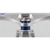 Royal Truck Co. The Royal Inverted 127mm Raw Skateboard Trucks - 5.0" Hanger 7.75" Axle with 1" Raven Black Hardware - Bundle of 2 items view 4