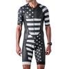 CYTSH Men's Cycling Jersey Triathlon Suit Bodysuit Jersey Skinsuit Bicycle Splash Clothes Speed Knitted Sets Jumpsuit Culotte (Color : 03, Size : XXL) view 1