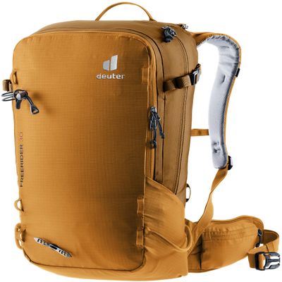 Deuter Freerider 30 Ski Tour and Mountaineering Backpack - Cinnamon-Almond