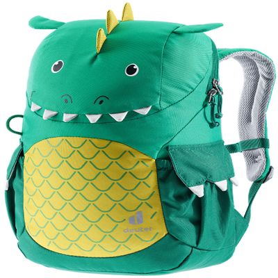 Deuter Kikki Kids' Backpack, Toddler Daypack for School, Travel & Hiking, Lightweight Bag for Boys & Girls Ages 3+ - Fern-Alpinegreen