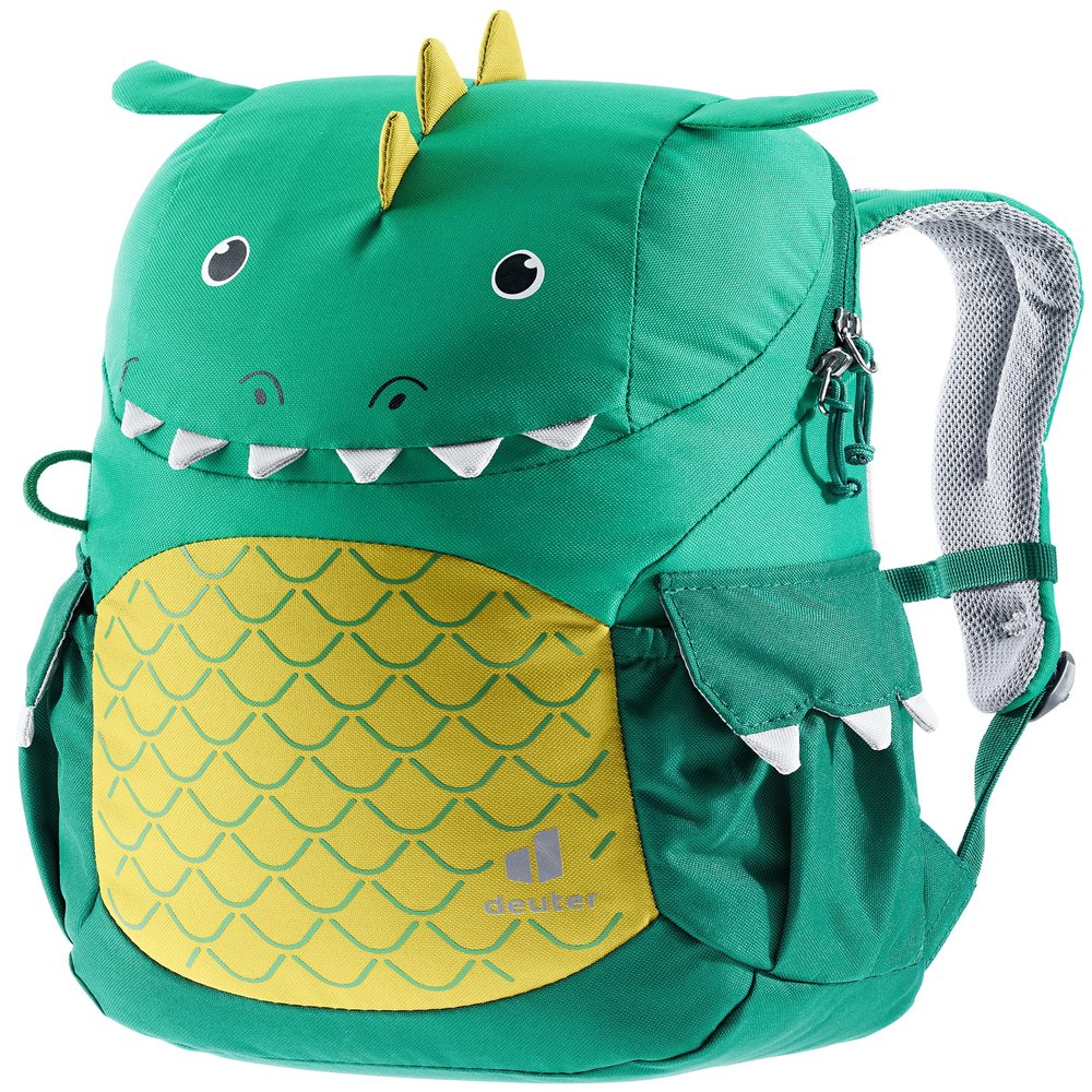 Deuter Kikki Kids' Backpack, Toddler Daypack for School, Travel & Hiking, Lightweight Bag for Boys & Girls Ages 3+ - Fern-Alpinegreen