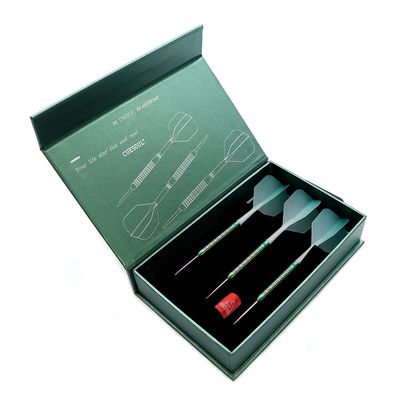 CUESOUL Green GEM Stone 21g Steel Tip 90% Tungsten Darts
