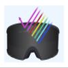 QINQIN Winter ski Mirror Goggles Men and Women Card Other Mirrors Adult ski Equipment Set Full Set of Double Anti-Fog ski Glasses Outdoor Entertainment (Color : Black) view 3