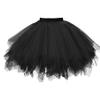 Tutu Skirt for Adult Women - Ballet Dress Up for Party, Game, Birthday, Costume - Black view 1