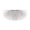 Adult Vintage Tutu Skirt for Women Teens Classic Elastic 5 Layered Tulle Party Marathon Dance Costume Skirts White view 1
