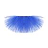 Adult Vintage Tutu Skirt for Women Teens Classic Elastic 5 Layered Tulle Party Marathon Dance Costume Skirts Blue view 1