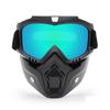 QINQIN Fit for Men Women Snow Skiing Glasses Winter Sport Windproof SKI Motocross Goggles Protection Motorcycle Snowmobile Glasses Eyewear (Color : Blue) view 1