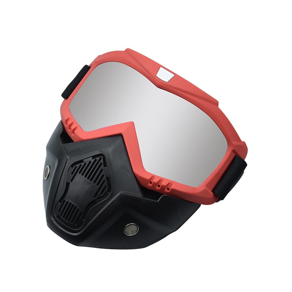 QINQIN Fit for Men Women Snow Skiing Glasses Winter Sport Windproof SKI Motocross Goggles Protection Motorcycle Snowmobile Glasses Eyewear (Color : 09)
