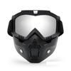 QINQIN Fit for Men Women Snow Skiing Glasses Winter Sport Windproof SKI Motocross Goggles Protection Motorcycle Snowmobile Glasses Eyewear (Color : Silver) view 1