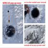 WirkUs Fishing Pop Up Ice Fishing Hole Cover 1/2inch view 2