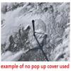 WirkUs Fishing Pop Up Ice Fishing Hole Cover 1/2inch view 3