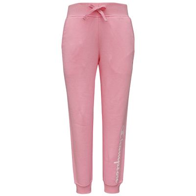 Champion Girls' Fleece Joggers Pink M