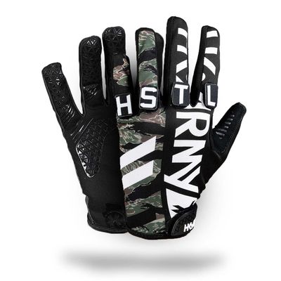HK Army Paintball Freeline Knucklez Gloves (Large, Tigerstripe)