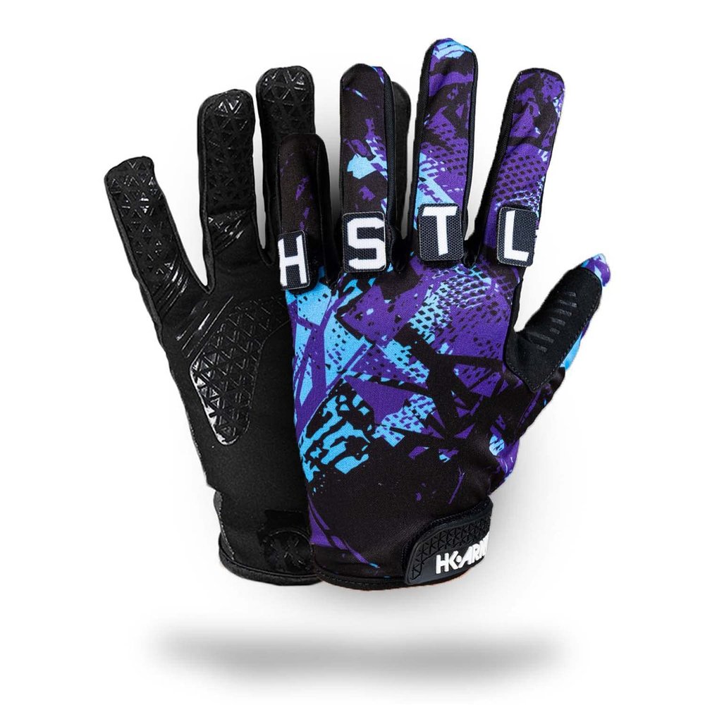 HK Army Paintball Freeline Knucklez Gloves (Medium, Poison)