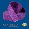 Country Brook Design - Purple Paisley Polyester Webbing (2 Inch, 10 Yards) view 4