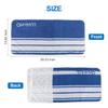 OHMY FIT Smart Fitness Towel With Zippered Pocket - Gym Accessory for Men & Women - Multifunctional Quick Dry Sweat Towel for Workout, Yoga, Tennis, Sports & More (Blue, Pack of 1) view 4