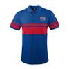 FOCO NFL Football Team Color Chest Stripe Men's Polo Shirt, New York Giants, Large view 2