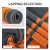 OHMY FIT Smart Fitness Towel with Zippered Pocket - Gym Towel for Men & Women - Multifunctional Exercise Towel - Quick Dry Sweat Towel for Workout, Yoga, Tennis, Sports & More (Gray, Pack of 1) view 2