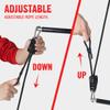 OHMYFIT Flex Double End Punching Bag: Easy Adjustable Tension and Height of Cords with Special Flex System for Men & Women! Boxing Speed Bag, Home Gym Exercise Equipment Set & Accessories - Round view 2