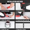 OHMYFIT Flex Double End Punching Bag: Easy Adjustable Tension and Height of Cords with Special Flex System for Men & Women! Boxing Speed Bag, Home Gym Exercise Equipment Set & Accessories - Round view 4
