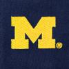 Little King NCAA Short Sleeve Infant and Toddler Girls Polo Dress-Michigan-Navy-3T view 4