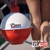 The Big Bobber Floating Cooler, Outdoors Floating Ice Chest, Portable Beverage Cooler, Keeps Drinks Cold, Red view 2
