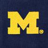 Little King NCAA Short Sleeve Infant and Toddler Girls Polo Dress-Michigan-Navy-4T view 4