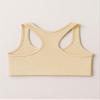 Kurve Girls Seamless Lightweight Stretchy Racerback Sports Bra, Nude, Age 4-8 view 3