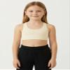 Kurve Girls Seamless Lightweight Stretchy Racerback Sports Bra, Nude, Age 4-8 view 4