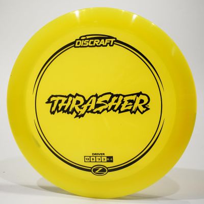 Discraft Z Thrasher Disc Golf Distance Driver, Pick Color/Weight [Stamp & Exact Color May Vary] Yellow 173-174 Grams
