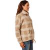 Carve Designs Women's Roley Jacquard Cowl, Lt. Khaki Plaid, XXS view 3