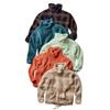 Carve Designs Women's Roley Jacquard Cowl, Lt. Khaki Plaid, XXS view 4