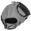 SSK Z5 Craftsman Baseball Catchers Mitt  32.5 - 33 - 33.5  Right & Left Hand Throw (Grey/Black, 33.5" - Right Hand Throw) view 2