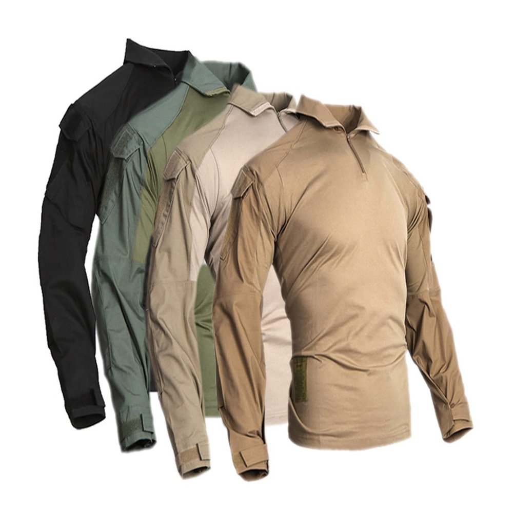 Emerson Airsoft Military Tactical Shirt Combat Gen3 Shirt (Large, Ranger Green)