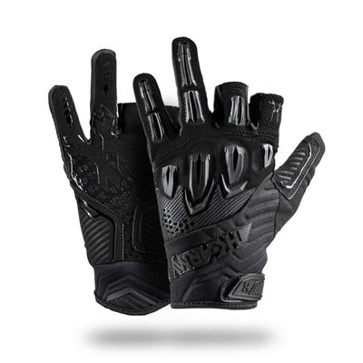 HK Army Hardline Armored Gloves (Small, Blackout)