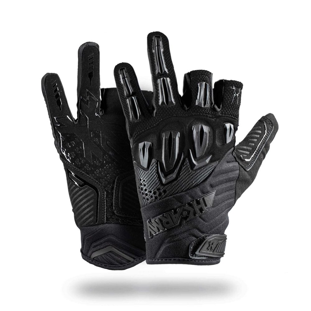 HK Army Hardline Armored Gloves (Small, Blackout)