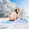 SnowCandy Inflatable Snow Bunny Snow Sled. Fun, Easy to use Winter sled. Easy Sure-Grip Handles Allows for Maximum Control Down The Slope. view 2