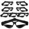 Weewooday 8 Pack Basketball Dribbling Goggles Adjustable Sport Training Glasses Black Dribble Goggles for Basketball Training Equipment for Men view 1