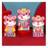 Chinese Red Packets for Spring Festival, Birthday Lucky Money Holder, Children Holiday Supplies (Size : 6 pcs) view 1
