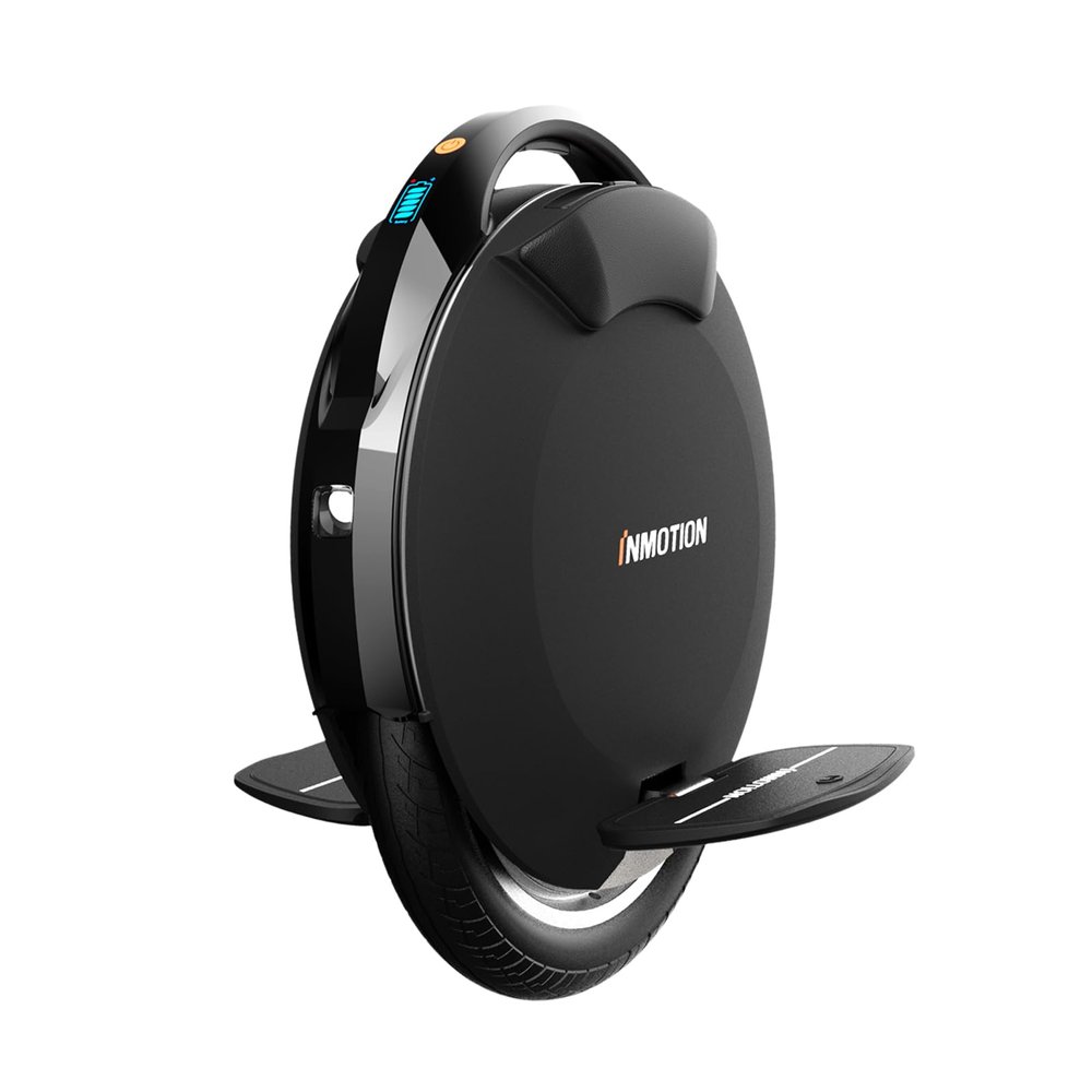 INMOTION V8S Electric Unicycle One Wheel Self Balancing Scooters for Adults,16 Inch Smart Electric Monowheel with 22 MPH, 30 Climbing Capacity & 47 Miles Mileages