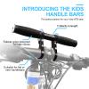 Bike Bicycle MTB Kids Handlebars Extender Extension,11.8"(30 cm) Aluminum Alloy Bike Bracket Accessories,Child Seat Handlebar Accessory,for Bike Mounts,Bicycle Extender Bars,Fit 20-32mm Bars Caliber view 3