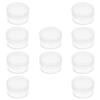 Hemobllo Watch Parts Storage Box - 10 Pcs Watch Parts Box Plastic Storage Containers Clear Mini Round ES for Screws Watch Repair Tool, Diameter 30mm, Height 16mm view 1