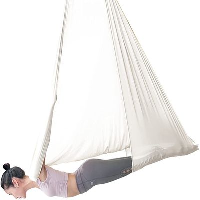 LJYT Yoga Swing Elastic Swing Adjustable Sensory Yoga Hammock Extension Belt Blue Children's and Adult Yoga Hammock (Color : D)